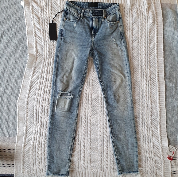 RtA Road To Awe Ryder Boyfriend Jeans - WomenColor: BlueSize: 23 in.SA